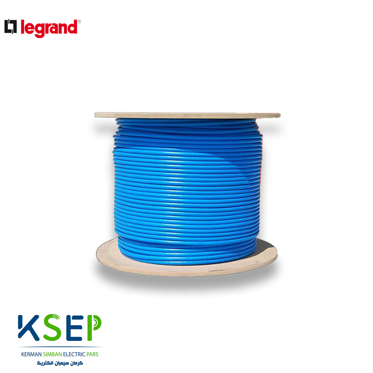 کابل شبکه CAT6 SFTP لگراند روکش LSZH طول 500 متر