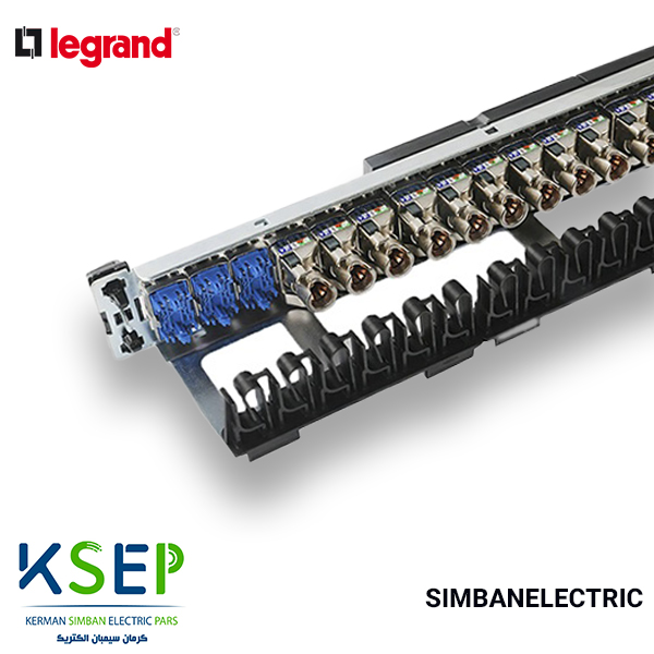 پچ پنل لگراند 24 پورت CAT6 SFTP وارداتی