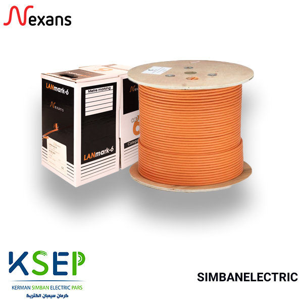 کابل شبکه CAT6 SFTP نگزنس روکش PVC