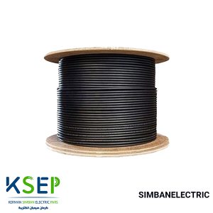 کابل فیبر نوری 24 کور خاکی